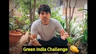 Allu Shirish Accepting Green India Challenging from Vishwaksen | Tolllywood News | Leaf Media