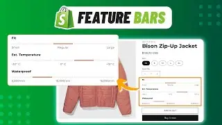 Product Feature Bars | Shopify No Code Tutorial