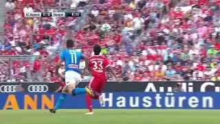 Bayern München gegen SSC Neapel   die erste Halbzeit   Audi Cup 2017 um den dritten Platz