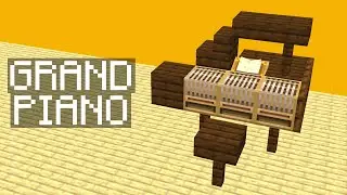 ✔ How to Make a Grand Piano in Minecraft