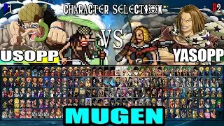 Usopp Vs Everyone in ONE PIECE MUGEN