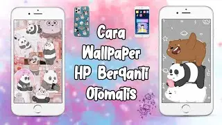 Wahh Wallpaper HP kita bisa berganti otomatis😍😍 Bisa custom foto sendiri