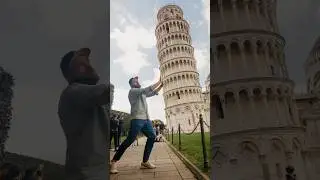 У нас был план поддержать пизанскую башню! И поднять вам настроение 😁👌 