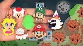 LUIGI'S MANSION VS GERMS! Polymer Clay Tutorial