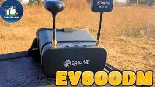 ✅ FPV Видео Шлем Eachine EV800DM - Полный Обзор!