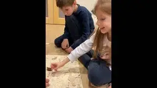 Большая семейная настольная игра бродилка ходилка деревянная "Воллес - волшебный лес"