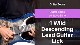 1 Wild Descending Lead Guitar Lick | Guitar Solos Workshop