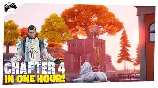 Making a Chapter 4 POI in One Hour! [Fortnite Creative]