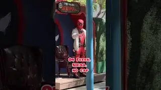 Deadpool: On Fleek Sigma No Cap #deadpool #disneyland #marvel ##shorts