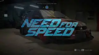 Need for Speed 2015 - Дрифт настройки на Mitsubishi Lancer Evo MR (2008)