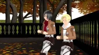 [mmd] attack on titan