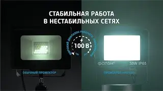 ПРОЖЕКТОР СВЕТОДИОДНЫЙ СЕТЕВОЙ 
