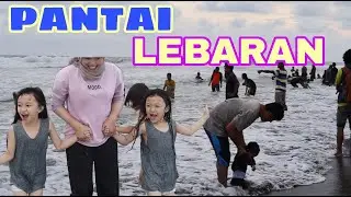 Pantai pas LEBARAN RAMAI BANGET !!!! | VLOG | LIBUR LEBARAN | PANTAI SELATAN | PANTAI JETIS