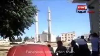 El Kaide Ve Öso Teröristleri Suriye'de Cami Bombalıyor