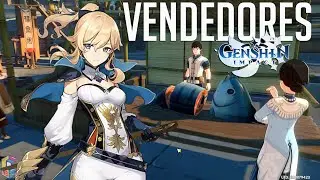 GENSHIN IMPACT: VENDEDORES SECRETOS!