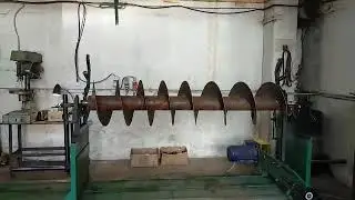 Динамическая балансировка шнека зерноперегрузчика