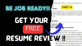 GET YOUR RESUME/CV REVIEW - PART 8 - SOFTWARE & DEVOPS ENGINEER