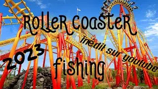 roller coaster fishing : inédit je peche dans un Parc d'attraction preview #carpfishing #pêche