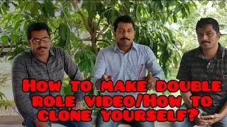 How to clone yourself | How to make double role video|How double role videos are made? In Filmora  9