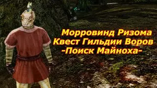 Квест Гильдии Воров - Поиск Майноха - Морровинд Ризома