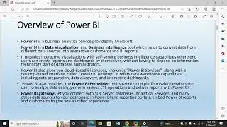 Introduction to Power BI