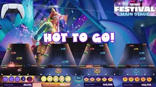 *NEW* Hot to Go! by Chappell Roan - Fortnite Festival Full Band (September 5th. 2024) (Controller)