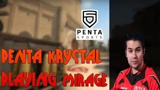 Penta kRYSTAL playing CS:GO Faceit on Mirage (twitch stream)