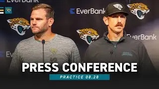 Press Taylor & Ryan Nielsen Discuss Roster, Preseason Performances | Jacksonville Jaguars