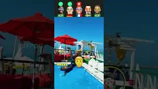 Vini Jr VS Wirtz VS Mbaba VS Ibrahimović VS Neymar Jr 🥵😎 Epic Water Bicycle Kick Challenge