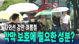 자외선 강한 여름, 각막 보호에 필요한 성분은?