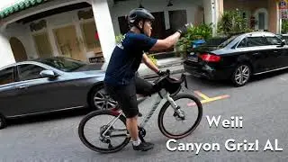 Sunday Gravel Ride: Green Corridor, KAWS: Holiday Singapore, Mongkok Dim Sum