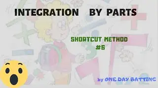 INTEGRATION Shortcut method |TRICK#6 by "ONE DAY BATTING" ONLINE TUTORIAL