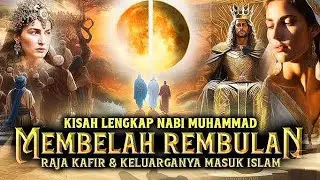 Kisa Nabi Muhammad Membelah Bulan, Raja Kafir Masuk Islam Dengan Keluarganya