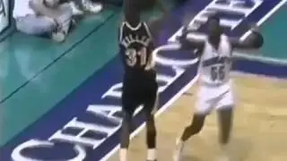 Pacers v Hornets RS 92 93 Reggie Miller 57pts