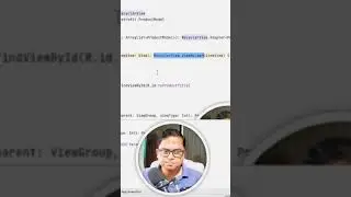 Kotlin RecyclerView in 1 Munite #shorts #mobiledeveloper
