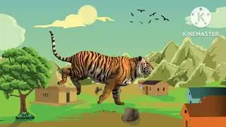 Tiger animated cartoon videos#31 green screen videos