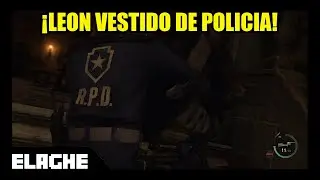 ¡LEON DE RESIDENT EVIL 2 EN RESIDENT EVIL 4 REMAKE!