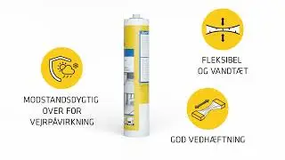 Sikasil® C | Silikonefugemasse til vådrum og sanitet