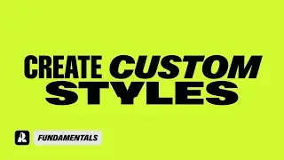 How to Create a Custom Style in Recraft | AI Image Generator with Full Control