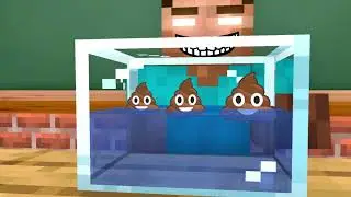 Monster School Minecraft: Big boy GIRL vs ZOMBIE vs NOOB! ANIMATION!