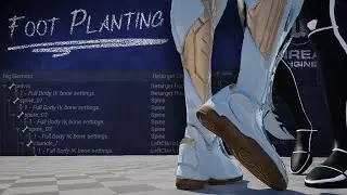 Foot Planting for Retargeting Motion Capture in Unreal Engine 5