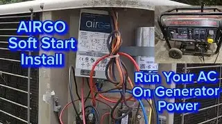 AIRGO Soft Starter Install #hvac