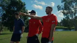 Perth Wildcats & Sydney Kings players go golfing