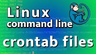 Job scheduling on a Linux system with cron - crontab file tutorial