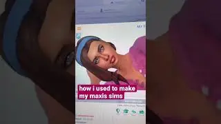 then vs now//maxis addition//The Sims 4 CAS