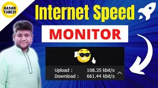 Best Net Speed Monitor For PC | Internet Speed Meter For Windows 10 | Show Internet Speed on Taskbar