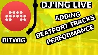 Bitwig Studio - DJ'ing & Performing Live - Beatport Tracks & Performance - feat. (djvicvapor)