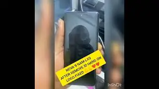 NOVA 9 HUAWEI ID REMOVE AFTER HANG ON LOGO, ONOFF  RECOVERY, CHIP DAMAGE ALL FIX  +8801778139191