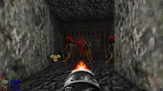 Freedoom 0.11.2 Phase 2 - MAP28 Grim Redoubt - UV All Secrets - 1440p 60fps