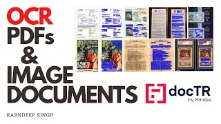 OCR Text from PDFs and Image Documents using docTR | Better than Tesseract OCR | Text Extraction